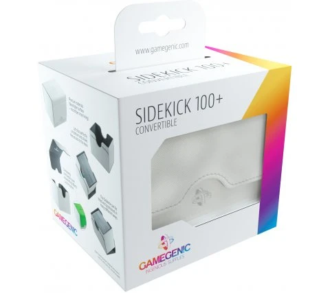 Gamegenic Deckbox Sidekick 100+ Convertible White 3 Gamegenic Deckbox Sidekick 100+ Convertible White
