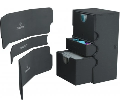 Gamegenic Deckbox Stronghold 200+ Convertible Black 7 Gamegenic Deckbox Stronghold 200+ Convertible Black - Image 5