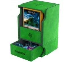 Gamegenic Deckbox Watchtower 100+ Convertible Green -Card Games Shop 9065580 5