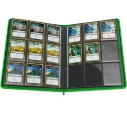 Gamegenic Zip-Up Album 18-Pocket Green -Card Games Shop 9065719 5