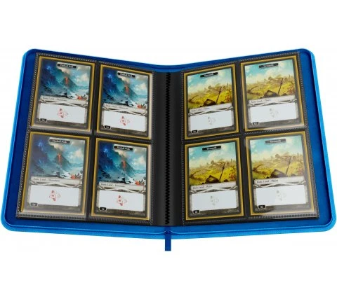 Gamegenic Zip-Up Album 8-Pocket Blue 7 Gamegenic Zip-Up Album 8-Pocket Blue - Image 5