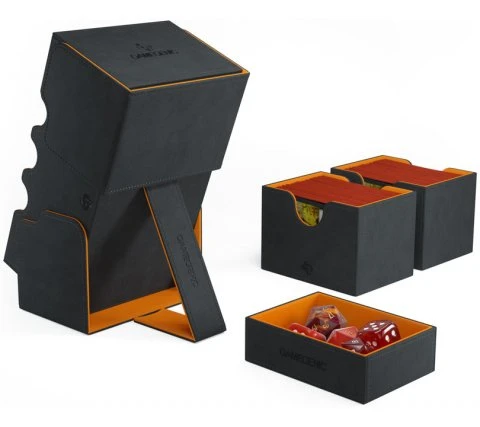 Gamegenic Deckbox Stronghold 200+ XL Convertible Black/Orange 5 Gamegenic Deckbox Stronghold 200+ XL Convertible Black/Orange - Image 3