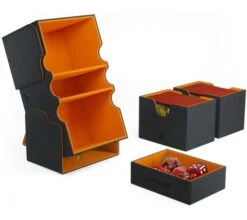 Gamegenic Deckbox Stronghold 200+ XL Convertible Black/Orange 11 Gamegenic Deckbox Stronghold 200+ XL Convertible Black/Orange -Card Games Shop GGS20071ML 4