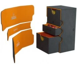 Gamegenic Deckbox Stronghold 200+ XL Convertible Black/Orange 12 Gamegenic Deckbox Stronghold 200+ XL Convertible Black/Orange -Card Games Shop GGS20071ML 5