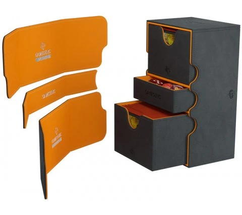 Gamegenic Deckbox Stronghold 200+ XL Convertible Black/Orange 7 Gamegenic Deckbox Stronghold 200+ XL Convertible Black/Orange - Image 5