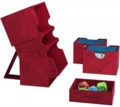 Gamegenic Deckbox Stronghold 200+ XL Convertible Red -Card Games Shop GGS20111 3