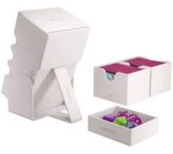 Gamegenic Deckbox Stronghold 200+ XL Convertible White -Card Games Shop GGS20122 4