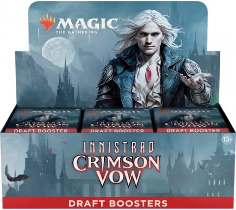 Draft Boosterbox Innistrad: Crimson Vow (inc. Box Topper) 3 Draft Boosterbox Innistrad: Crimson Vow (inc. Box Topper)