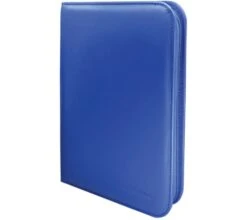 Ultra Pro Vivid 4 Pocket Zippered Pro Binder - Blue 6 Ultra Pro Vivid 4 Pocket Zippered Pro Binder - Blue -Card Games Shop bi 4pkt vivid blue 2
