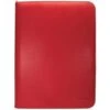 Ultra Pro Vivid 9 Pocket Zippered Pro Binder - Red -Card Games Shop bi 9pkt vivid red 1