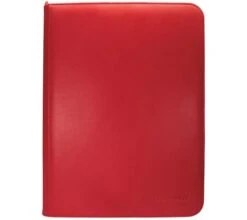 Ultra Pro Vivid 9 Pocket Zippered Pro Binder - Red