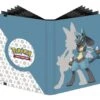 Ultra Pro Pokemon Pro 9 Pocket Binder: Lucario -Card Games Shop bi pokemon 9pkt lucario 1
