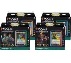 Commander Deck Lord Of The Rings: Tales Of Middle-earth (set Of 4 Decks)