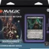 Universes Beyond: Commander Deck Warhammer 40,000 - Necron Dynasties -Card Games Shop cd ub w40k necron dynasties 1b