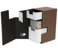 Ultra Pro Deckbox M2 Brown & White -Card Games Shop db m2 1 brown white 2