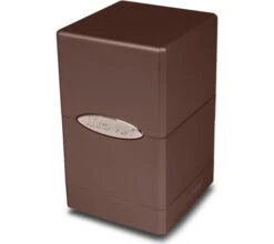 Ultra Pro Deckbox Satin Tower Metallic Dark Chocolate
