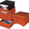Ultra Pro Deckbox Satin Tower Hi-Gloss Pumpkin -Card Games Shop db satin tower pumpkin