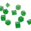 Wizards Of The Coast Dice Set Eclipse: Lime Green (11-piece) -Card Games Shop dice set eclipse lime green 1