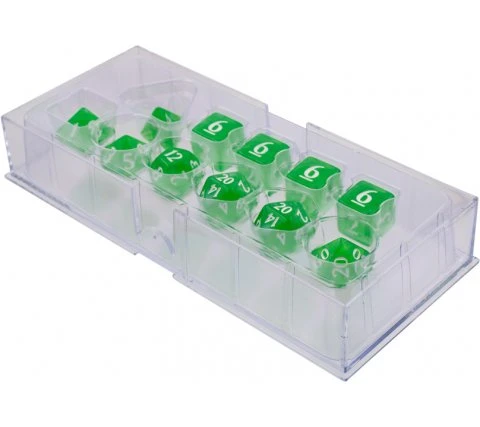 Wizards Of The Coast Dice Set Eclipse: Lime Green (11-piece) 6 Wizards Of The Coast Dice Set Eclipse: Lime Green (11-piece) - Image 4