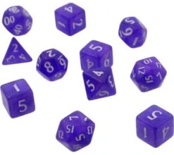 Wizards Of The Coast Dice Set Eclipse: Royal Purple (11-piece)