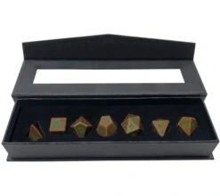 Ultra Pro Dungeons And Dragons: Heavy Metal Dice Set - Feywild Copper And Green (7 Pieces) -Card Games Shop ds feywild rpg set 4