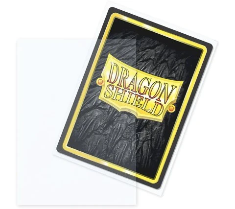 Dragon Shield - Outer Sleeves Matte: Clear (100 Pieces) 4 Dragon Shield - Outer Sleeves Matte: Clear (100 Pieces) - Image 2