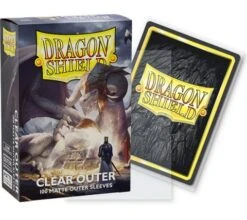 Dragon Shield - Outer Sleeves Matte: Clear (100 Pieces) 7 Dragon Shield - Outer Sleeves Matte: Clear (100 Pieces) -Card Games Shop ds outer clear 3