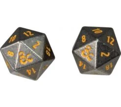 Ultra Pro Dungeons And Dragons - Heavy Metal Dice Set D20: Spelljammer Realmspace (2 Pieces)