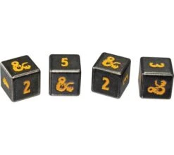 Ultra Pro Dungeons And Dragons - Heavy Metal Dice Set D6: Spelljammer Realmspace (4 Pieces) -Card Games Shop ds realmspace d6 set 2