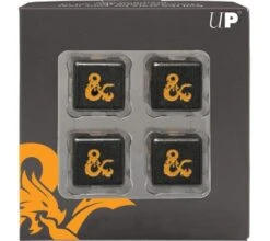 Ultra Pro Dungeons And Dragons - Heavy Metal Dice Set D6: Spelljammer Realmspace (4 Pieces) -Card Games Shop ds realmspace d6 set 3