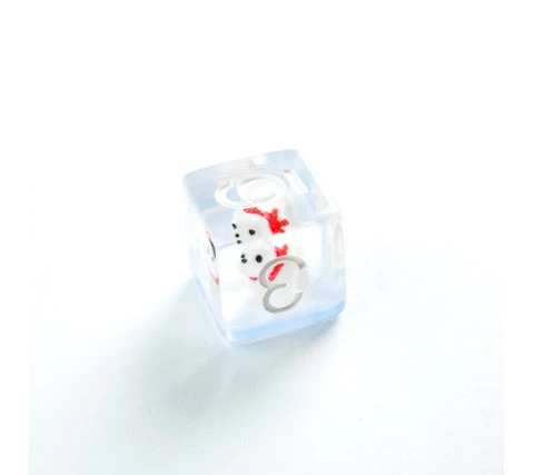 Gamegenic - Embraced Series RPG Dice Set: Polar Bear (7 Pieces) 8 Gamegenic - Embraced Series RPG Dice Set: Polar Bear (7 Pieces) - Image 6