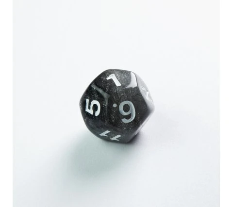 Gamegenic - Galaxy Series RPG Dice Set: Moon (7 Pieces) 5 Gamegenic - Galaxy Series RPG Dice Set: Moon (7 Pieces) - Image 3