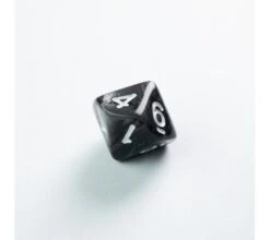 Gamegenic - Galaxy Series RPG Dice Set: Moon (7 Pieces) 12 Gamegenic - Galaxy Series RPG Dice Set: Moon (7 Pieces) -Card Games Shop gg rpgdice galaxy moon 4