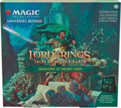 Magic: The Gathering - Lord Of The Rings: Tales Of Middle-earth Scene Box: Aragorn At Helm's Deep