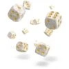 Oakie Doakie Dice Set D6 Marble: White (36 Pieces) 2 Oakie Doakie Dice Set D6 Marble: White (36 Pieces) -Card Games Shop odd 400005 1