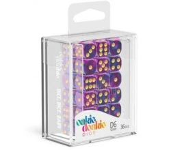 Oakie Doakie Dice Set D6 Gemidice: Amethyst (36 Pieces) -Card Games Shop odd 400033 3