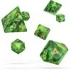 Oakie Doakie Dice Set RPG Gemidice: Jungle (7 Pieces) 1 Oakie Doakie Dice Set RPG Gemidice: Jungle (7 Pieces) -Card Games Shop odd 500034 1