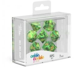 Oakie Doakie Dice Set RPG Gemidice: Jungle (7 Pieces) -Card Games Shop odd 500034 2