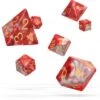 Oakie Doakie Dice Set RPG Gemidice: Red Sky (7 Pieces) -Card Games Shop odd 500035 1