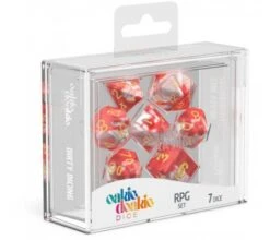 Oakie Doakie Dice Set RPG Gemidice: Red Sky (7 Pieces) 6 Oakie Doakie Dice Set RPG Gemidice: Red Sky (7 Pieces) -Card Games Shop odd 500035 2