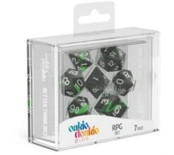 Oakie Doakie Dice Set RPG Enclave: Emerald (7 Pieces) -Card Games Shop odd 500048 2