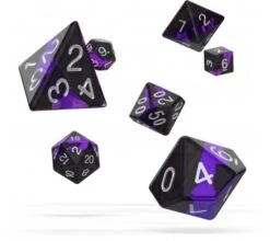 Oakie Doakie Dice Set RPG Enclave: Amethyst (7 Pieces)
