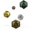 Oakie Doakie Dice Set D20 Spindown Metal (5 Pieces) 1 Oakie Doakie Dice Set D20 Spindown Metal (5 Pieces) -Card Games Shop odd 600005 1