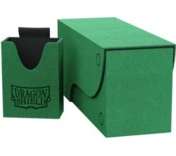 Dragon Shield Nest 300+ With Tray: Green And Black -Card Games Shop sb dragon shield nest300 green 3