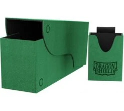 Dragon Shield Nest 300+ With Tray: Green And Black -Card Games Shop sb dragon shield nest300 green 4