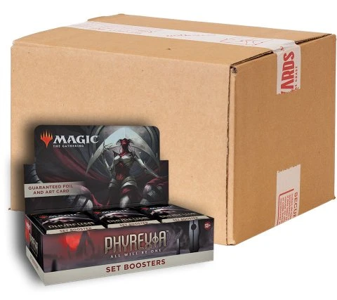 Sealed Case Set Boosterbox Phyrexia: All Will Be One (sealed Case With 6 Booster Boxes) 3 Sealed Case Set Boosterbox Phyrexia: All Will Be One (sealed Case With 6 Booster Boxes)