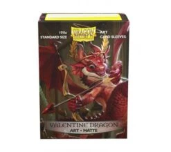 Dragon Shield Art Sleeves Matte Valentine 2020 Dragon (100 Pieces)