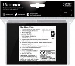 Ultra Pro Eclipse Gloss Deck Protectors Smoke Grey (100 Pieces) -Card Games Shop sl eclipse gloss smoke grey 2
