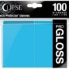 Ultra Pro Eclipse Gloss Deck Protectors Sky Blue (100 Pieces) -Card Games Shop sl eclipse gloss smoke sky blue 1