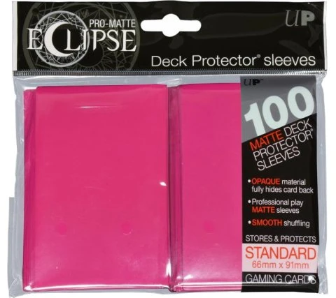 Ultra Pro Eclipse Deck Protectors Hot Pink (100 Pieces) 3 Ultra Pro Eclipse Deck Protectors Hot Pink (100 Pieces)
